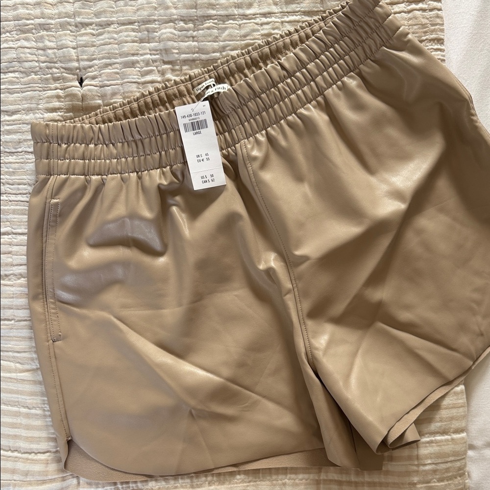 Abercrombie & Fitch Women's Beige Athletic Shorts